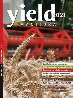 2021 Yield Manitoba cover